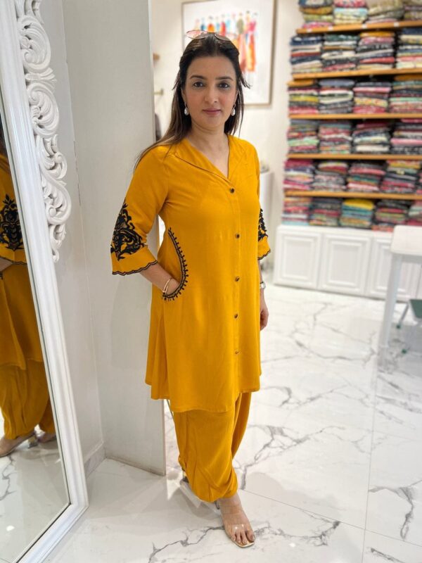 Kurti Plazo set for Gorgeous ladies - Image 3