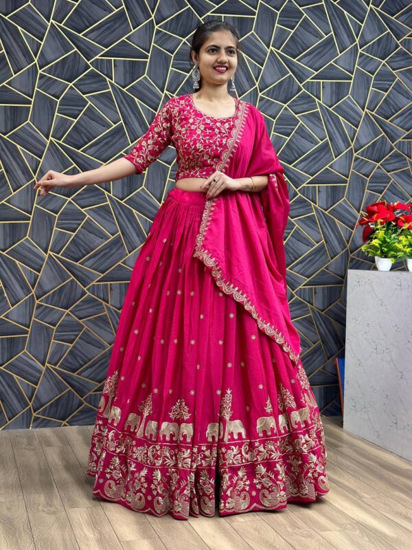 Chinon Lehenga Choli